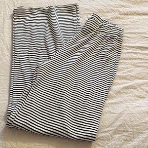 Earthbound trading co stripe wide leg pants